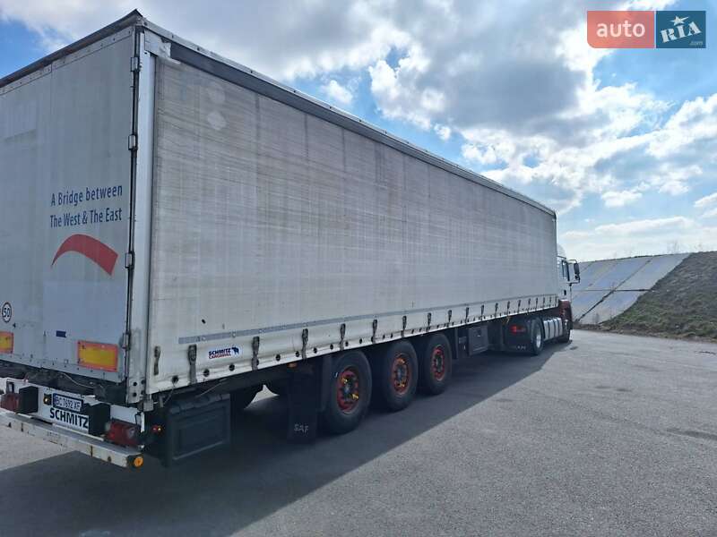 Тентованный борт (штора) - полуприцеп SCHMIDT S01 2007 в Львове