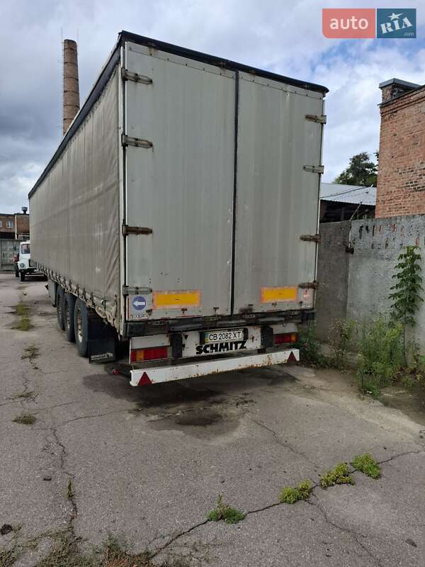 Тентованный борт (штора) - полуприцеп SCHMIDT S01 2001 в Чернигове