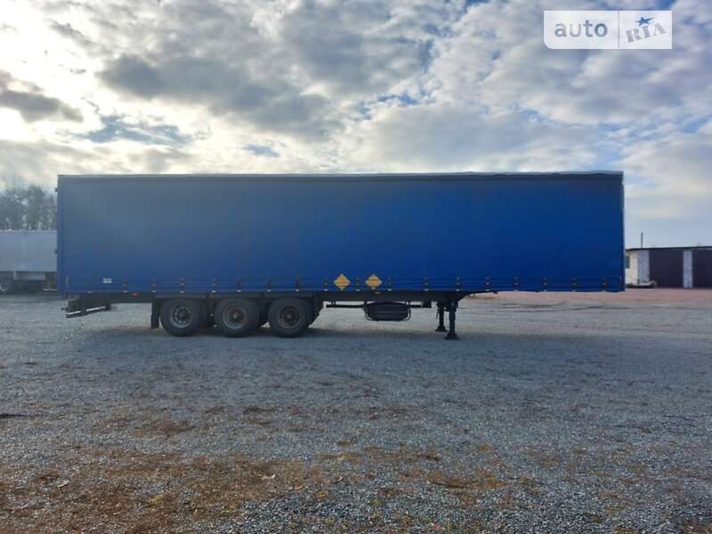 Тентованный борт (штора) - полуприцеп Schmitz Cargobull BPW 2004 в Макарове