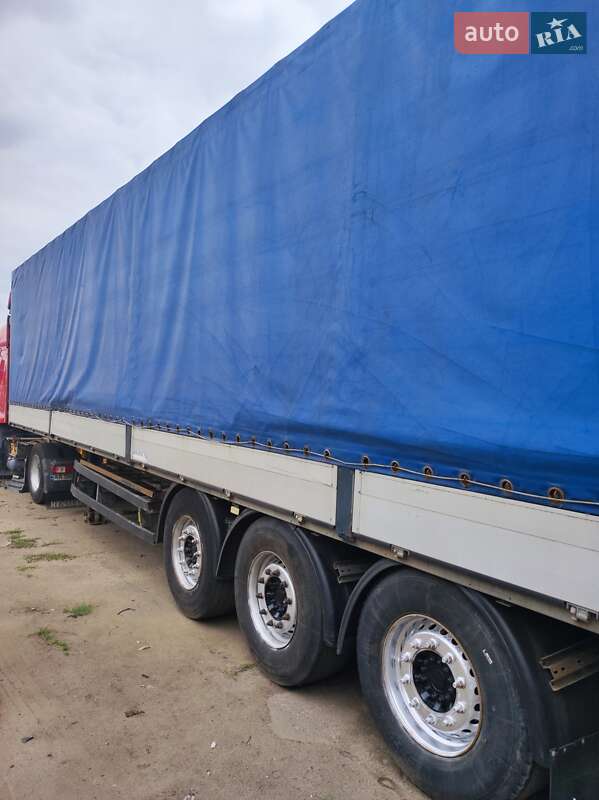Тентований борт (штора) - напівпричіп Schmitz Cargobull Cargobull 2008 в Києві