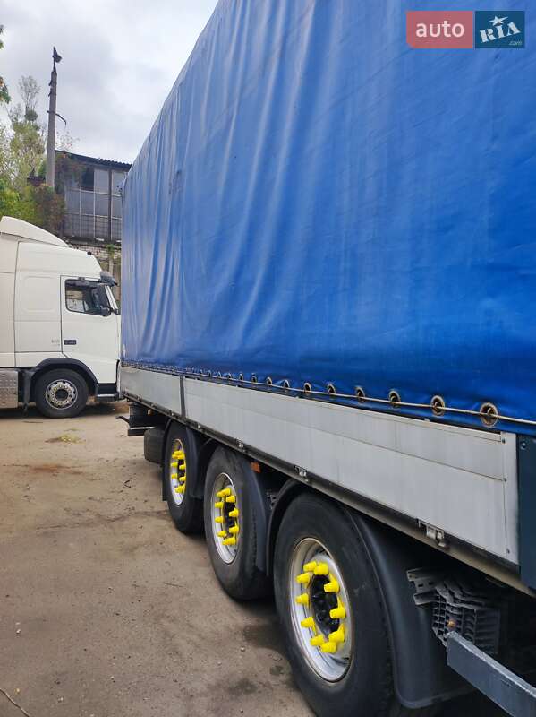 Тентований борт (штора) - напівпричіп Schmitz Cargobull Cargobull 2008 в Києві