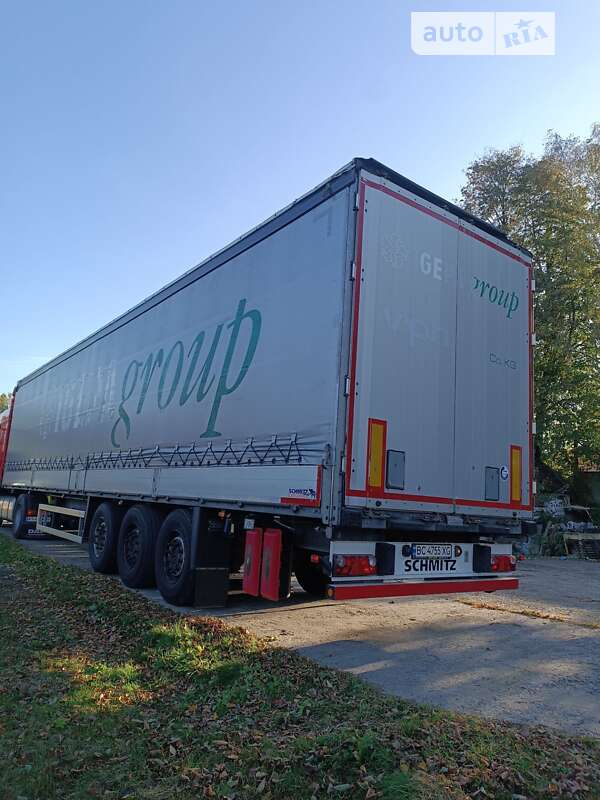 Бортовий напівпричіп Schmitz Cargobull Cargobull 2012 в Долині