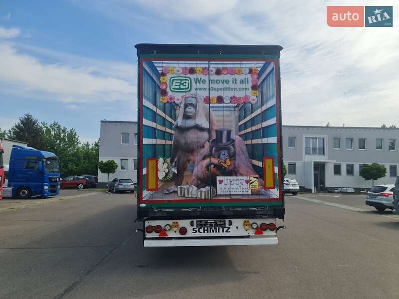 Тентованный борт (штора) - полуприцеп Schmitz Cargobull Cargobull 2017 в Виннице