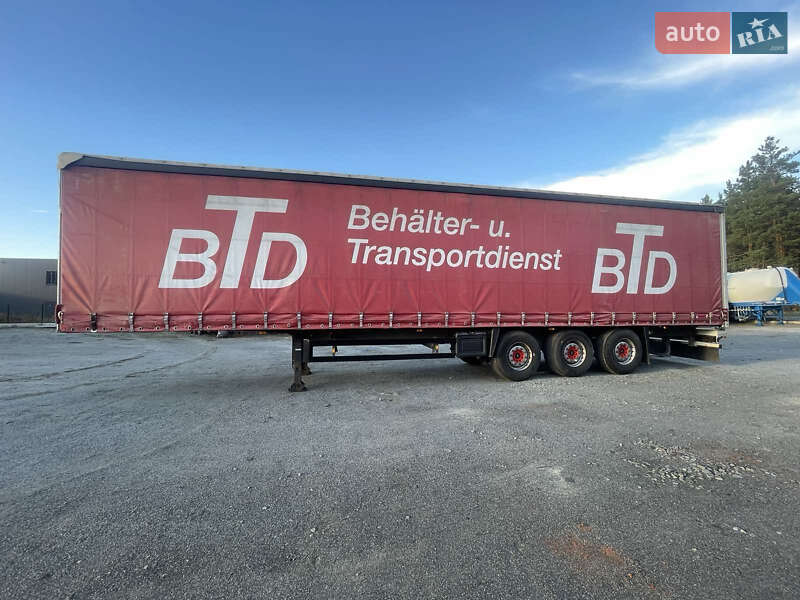Тентований борт (штора) - напівпричіп Schmitz Cargobull Cargobull 2007 в Києві