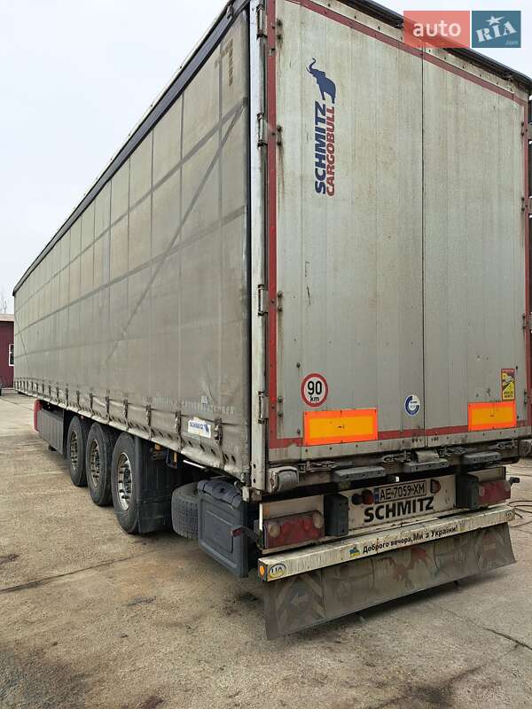 Тентованный борт (штора) - полуприцеп Schmitz Cargobull Cargobull 2012 в Кривом Роге