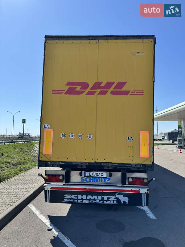 Тентованный борт (штора) - полуприцеп Schmitz Cargobull Cargobull 2012 в Новоднестровске