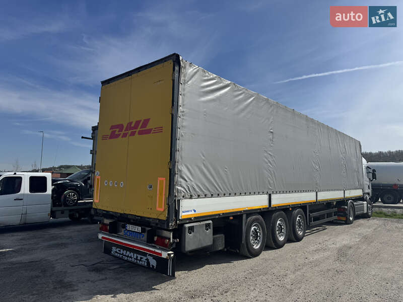 Тентованный борт (штора) - полуприцеп Schmitz Cargobull Cargobull 2012 в Новоднестровске