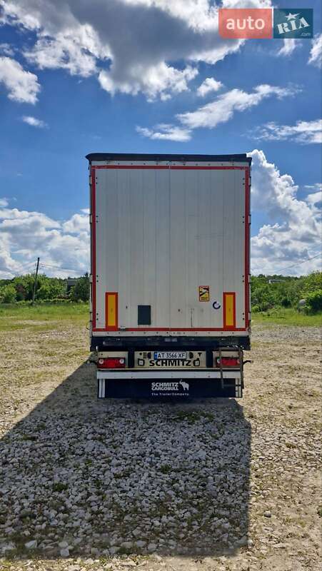 Тентований борт (штора) - напівпричіп Schmitz Cargobull Cargobull 2013 в Івано-Франківську