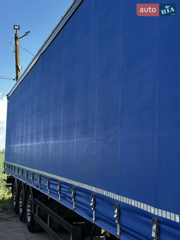 Тентованный борт (штора) - полуприцеп Schmitz Cargobull Cargobull 2014 в Умани