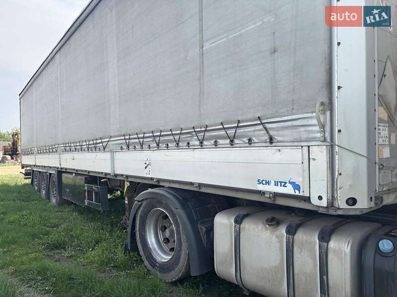 Тентований борт (штора) - напівпричіп Schmitz Cargobull Cargobull 2006 в 