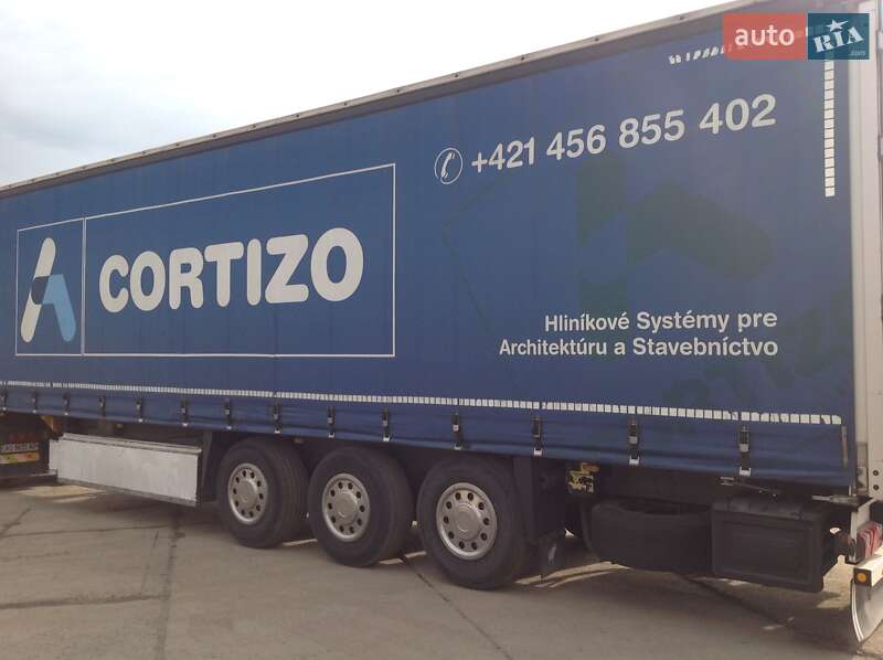 Тентованный борт (штора) - полуприцеп Schmitz Cargobull Cargobull 2007 в Мукачево