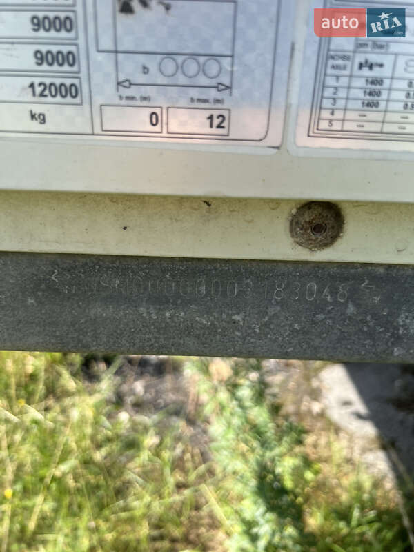 Бортовой полуприцеп Schmitz Cargobull Cargobull 2013 в Тячеве