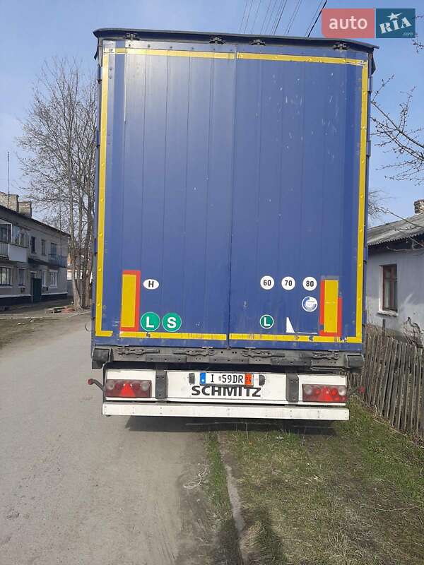 Тентованный борт (штора) - полуприцеп Schmitz Cargobull Cargobull 2012 в Житомире