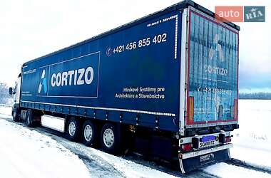 Тентований борт (штора) - напівпричіп Schmitz Cargobull Cargobull 2007 в Мукачевому