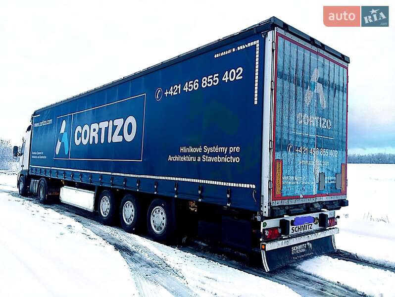 Тентованный борт (штора) - полуприцеп Schmitz Cargobull Cargobull 2007 в Мукачево