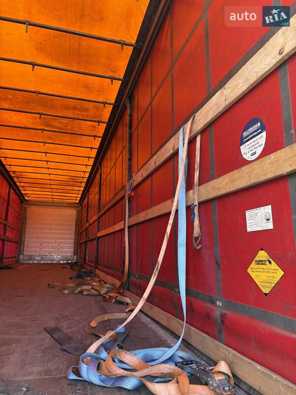 Тентованный борт (штора) - полуприцеп Schmitz Cargobull Cargobull 2016 в Луцке