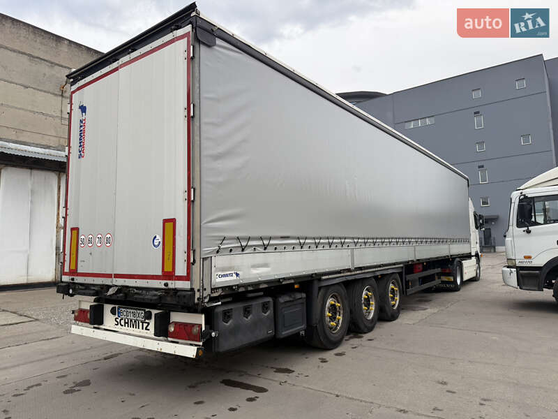Тентованный борт (штора) - полуприцеп Schmitz Cargobull Cargobull 2014 в Львове