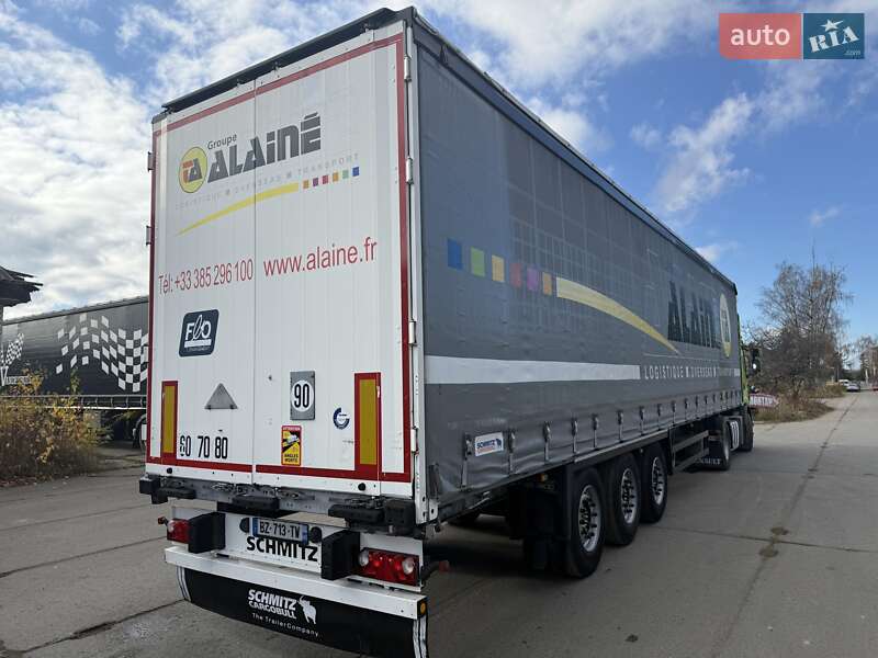 Тентованный борт (штора) - полуприцеп Schmitz Cargobull Cargobull 2012 в Надворной фото 2 Тентованный борт (штора) - полуприцеп Schmitz Cargobull Cargobull 2012 в Надворной
