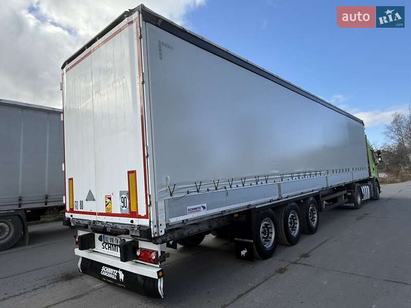Тентованный борт (штора) - полуприцеп Schmitz Cargobull Cargobull 2012 в Надворной