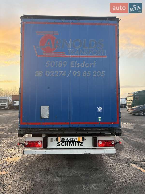 Тентований борт (штора) - напівпричіп Schmitz Cargobull Cargobull 2014 в Луцьку
