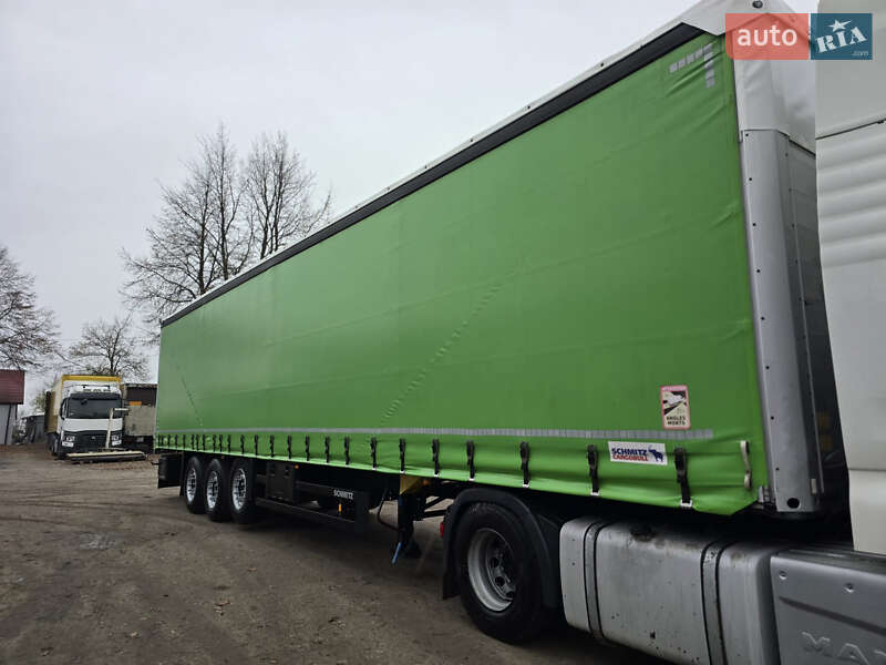 Тентований борт (штора) - напівпричіп Schmitz Cargobull Cargobull 2011 в Львові