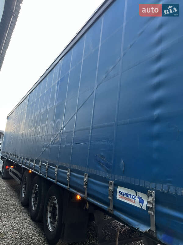 Тентованный борт (штора) - полуприцеп Schmitz Cargobull Cargobull 2012 в Львове