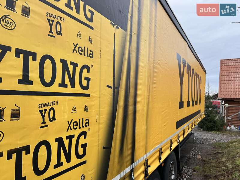 Тентованный борт (штора) - полуприцеп Schmitz Cargobull Cargobull 2016 в Хусте