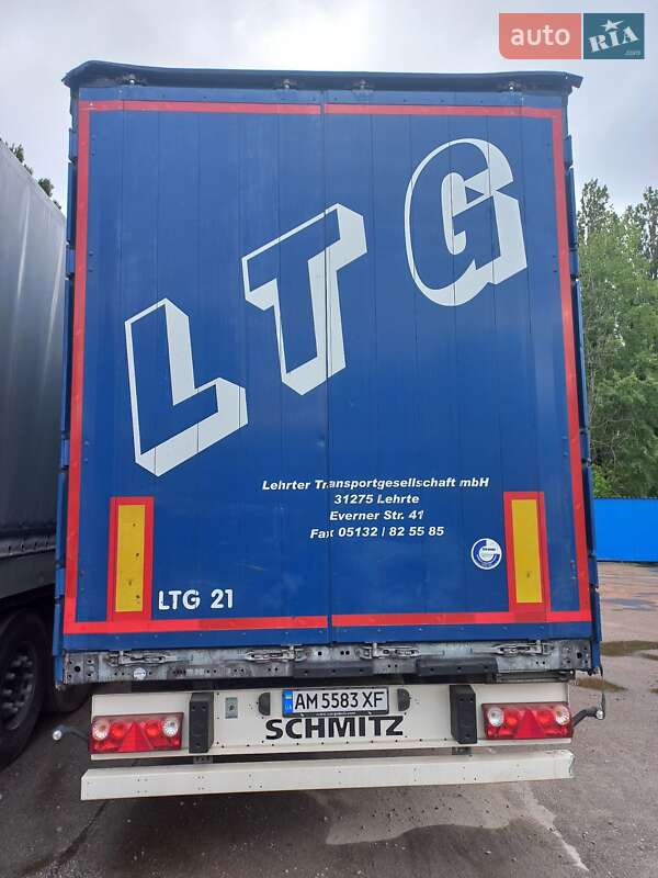 Тентованный борт (штора) - полуприцеп Schmitz Cargobull Cargobull 2016 в Житомире фото 2 Тентованный борт (штора) - полуприцеп Schmitz Cargobull Cargobull 2016 в Житомире