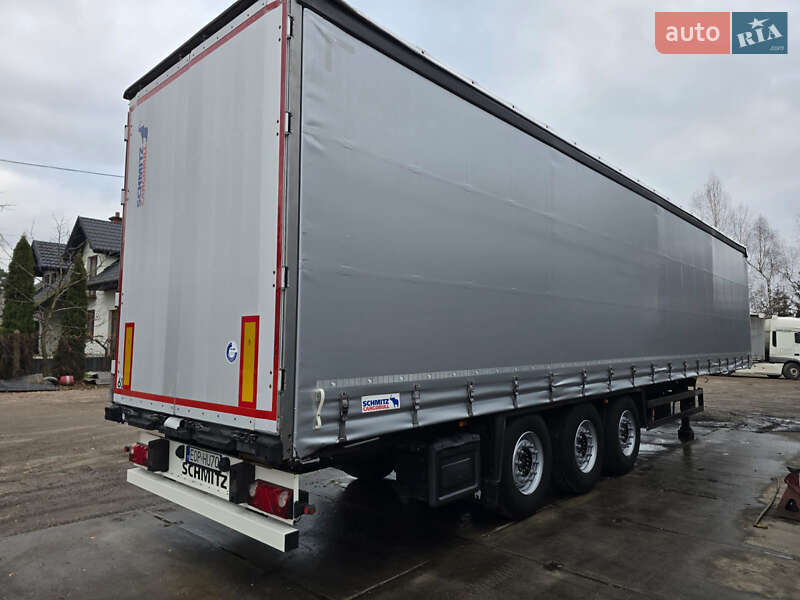Тентованный борт (штора) - прицеп Schmitz Cargobull Cargobull 2014 в Львове