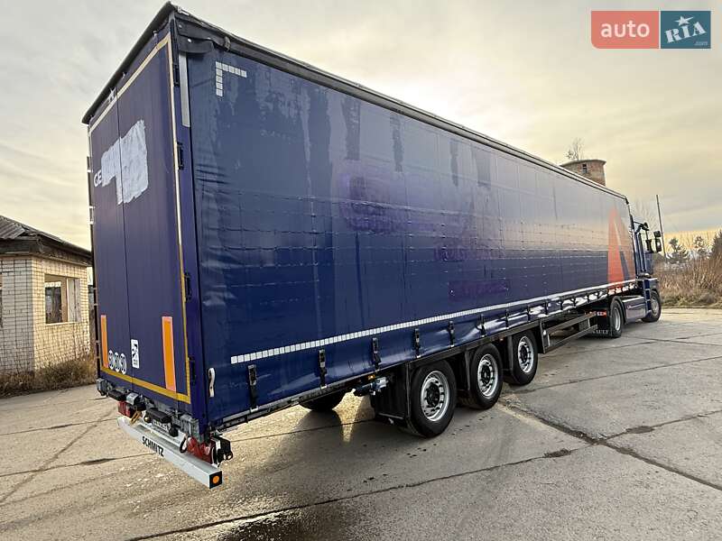 Тентованный борт (штора) - полуприцеп Schmitz Cargobull Cargobull 2015 в Надворной