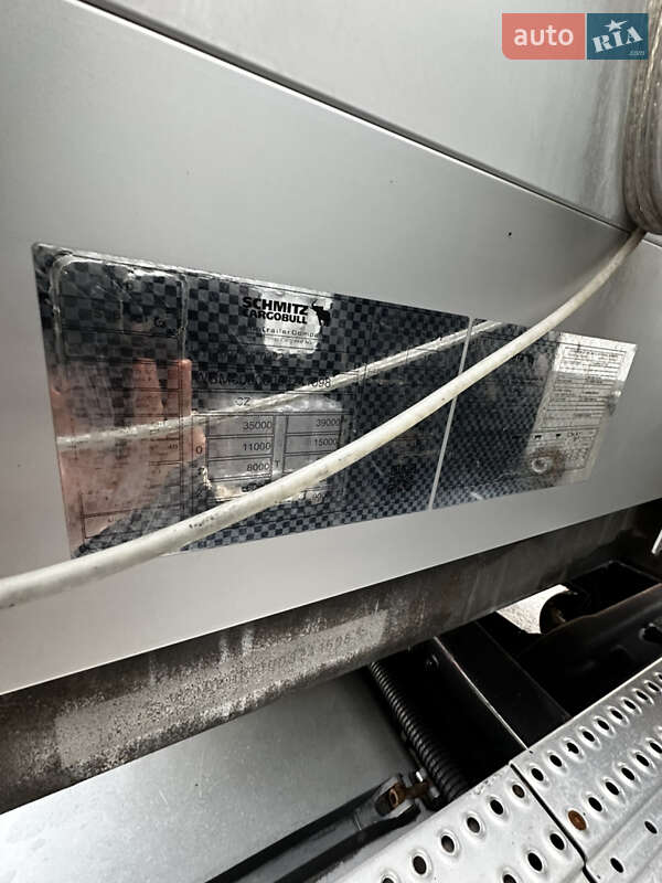 Тентованный борт (штора) - полуприцеп Schmitz Cargobull Cargobull 2016 в Умани