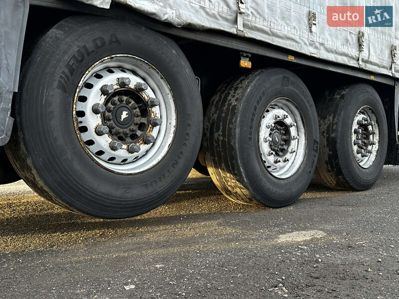 Тентованный борт (штора) - полуприцеп Schmitz Cargobull Cargobull 2016 в Умани