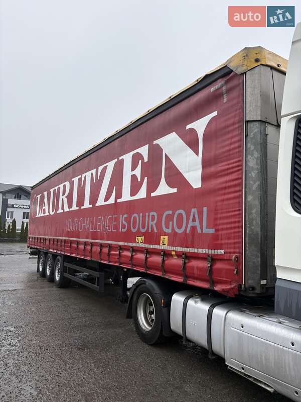 Тентованный борт (штора) - полуприцеп Schmitz Cargobull Cargobull 2017 в Луцке