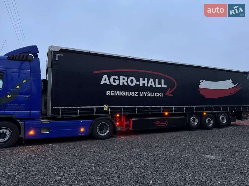 Тентований борт (штора) - напівпричіп Schmitz Cargobull Cargobull 2016 в Горохові