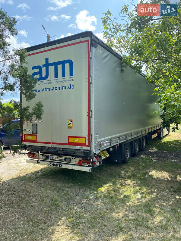Тентованный борт (штора) - полуприцеп Schmitz Cargobull Cargobull 2019 в Одессе