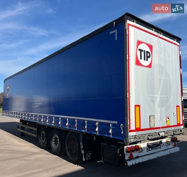 Тентованный борт (штора) - полуприцеп Schmitz Cargobull Cargobull 2017 в Луцке