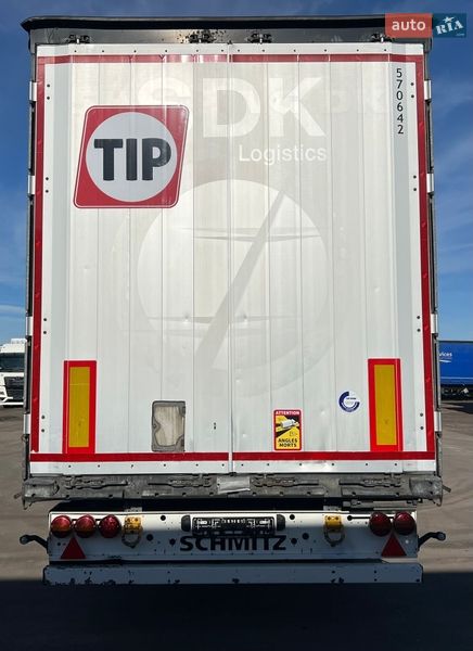 Тентованный борт (штора) - полуприцеп Schmitz Cargobull Cargobull 2017 в Луцке