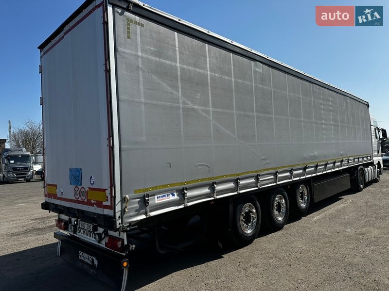 Тентованный борт (штора) - полуприцеп Schmitz Cargobull Cargobull 2015 в Умани