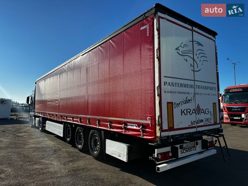 Тентованный борт (штора) - полуприцеп Schmitz Cargobull Cargobull 2017 в Умани