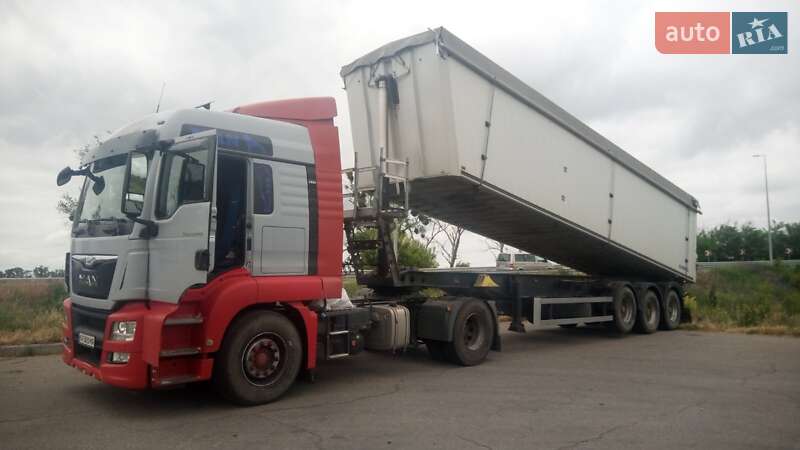 Зерновоз - полуприцеп Schmitz Cargobull Gotha 2008 в 