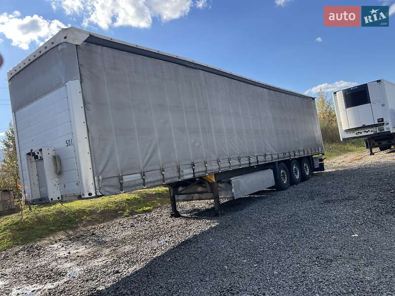 Тентований борт (штора) - напівпричіп Schmitz Cargobull Gotha 2007 в Хусті