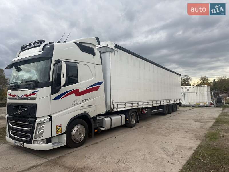 Тентованный борт (штора) - полуприцеп Schmitz Cargobull Mega 2017 в Луцке