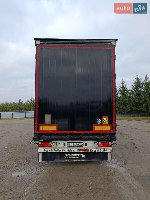 Тентованный борт (штора) - полуприцеп Schmitz Cargobull Mega 2013 в Львове