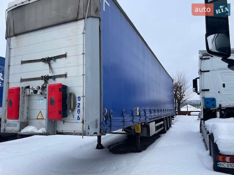 Тентованный борт (штора) - полуприцеп Schmitz Cargobull Mega 2013 в Дрогобыче