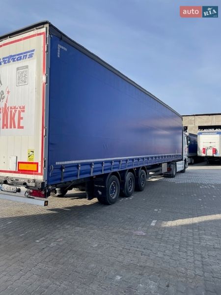 Тентованный борт (штора) - полуприцеп Schmitz Cargobull Mega 2015 в Дрогобыче