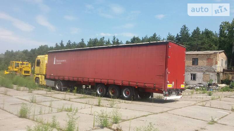 Тентованный борт (штора) - полуприцеп Schmitz Cargobull S01 1998 в Киеве