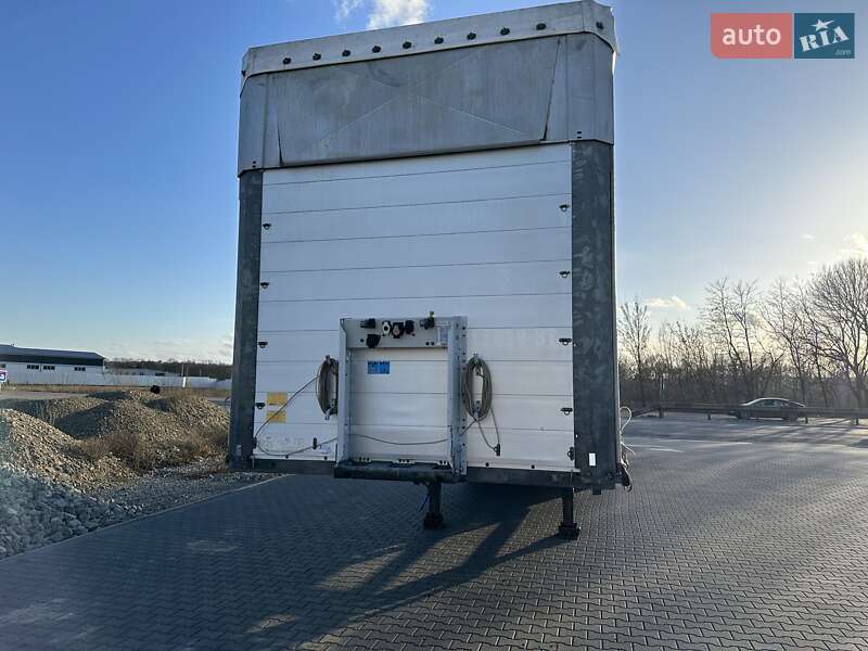 Тентований борт (штора) - напівпричіп Schmitz Cargobull S01 2017 в Чернівцях