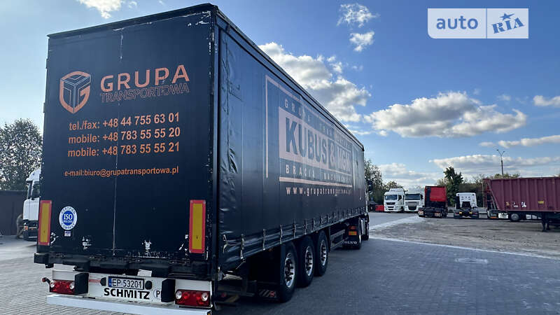 Тентованный борт (штора) - полуприцеп Schmitz Cargobull S01 2007 в Виннице