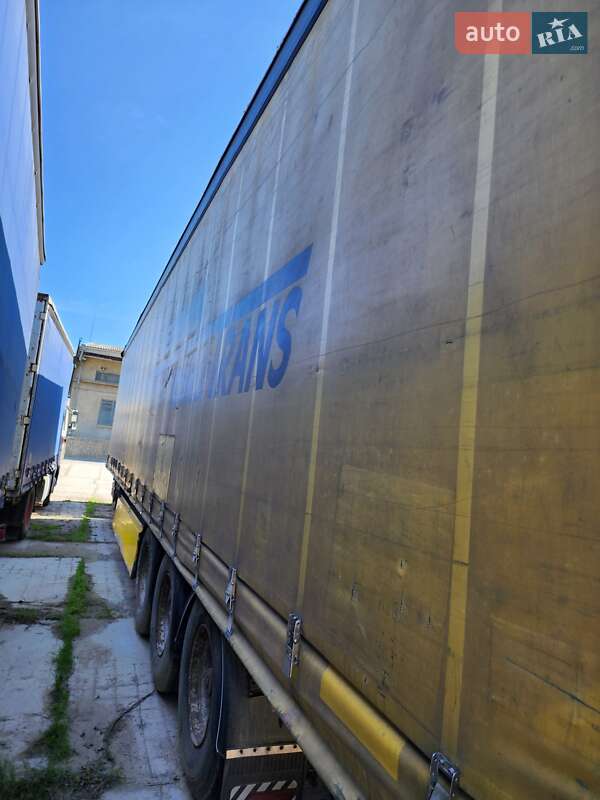 Тентований борт (штора) - напівпричіп Schmitz Cargobull S01 2006 в Білгороді-Дністровському