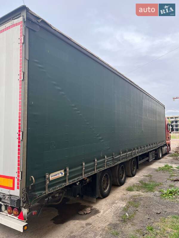 Тентованный борт (штора) - полуприцеп Schmitz Cargobull S01 2010 в Львове